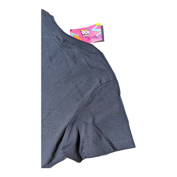 90's Experience Womens "Doh" The Nineties Simpson's VNeck Tee - Picture 4 of 6